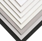 25 Sheets - Strathmore Museum Mounting Board 100  Cotton 134-311  Gray 32 X 40   