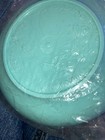Vintage 1960 s Vacron Bopp-decker Plastics Vacuum Bowl Aqua    White