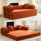 Folding Sofa Bed   Convertible Futon Sleeper Couch   Modern Floor Mattress      