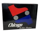 Chicago White purple Wheels Ladies Rink Roller Skates Size 7 Crs300 W  Box