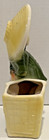 Vintage Royal Copley Planter Asian Girl Coolie Hat Green Shirt Mid-century 7 5 
