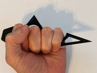 Carbon Fiber Hand Spike - Non Metal - Undetectable Self Defense Knife