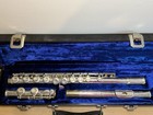 Gemeinhardt Silver Plated 2sp J64185 26 In Open Hole Flute W  Hard Padded Case