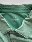Masters Tech Men s Golf Polo Shirt Green Checks Size Xxl
