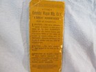 Antique Kentucky Wagon Mfg Co Notepad Booklet
