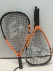 Lot Of 3 Eforce Racquetball Racquets  2 Orange Revolts  1 Bullet W new Grip  Exc