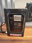 Vintage Sony Tcm-12 Cassette Recorder Walkman With Ac Cord   Original Box Rare