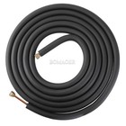 Ac Copper aluminum Tubing Mini Split Ductless Line Set Insulated 3 8   5 8  16ft