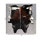 Small Tricolor Brazilian Calf Skin Calf Hide Exotic Cowhide Rug Tri Cow Hide 