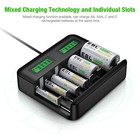 Ebl C D Size Cell Rechargeable Batteries 1 2v Nimh   Optional Charger Lot