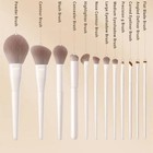 12-piece Makeup Brush Set For Face And Eyes  Foundation Powder Blush Blending