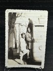Vintage Photo African American Women Boarding Trolley Urban Street Scene 1950 s