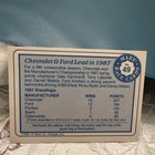 Dale Earnhardt And Davey Allison Autographed Maxx    88  49nascar Racing Card    