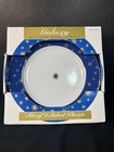 Sakura Galaxy Fine Porcelain  blue  By Sakura  Salad Plates Lot Of 4