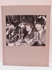 Beatles 1964 Original Press Photo Chicago Amphitheater Signed Mounted  3
