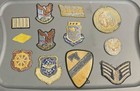 12 Vintage Embroidered Military Patches Usaf Army Wwii Different Vintage Items