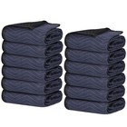 24 Pcs 80  X 72   35lb dz  Moving Blankets Pads Shipping Pads For Furniture 