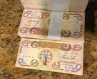 5 000 Iraqi Dinar  5x 1 000 Crisp Uncirculated Iraq Dinars Authentic Guarantee  