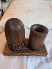  Antique Vintage Wooden Carving 
