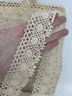 Vtg Antique Lace Trim Ivory Cream Ecru 1 75    Bolt Lot 60  Yards Victorian Style