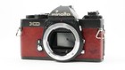 Minolta Xd Wine Red 35mm Slr Film Camera Body From Japan  1058