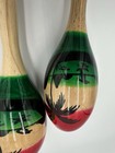 Two Vintage Mexican Maraca Rumba Music Shakers 11   