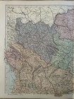 1893 The Balkans  Turkey In Europe Original Antique Map By G w  Bacon