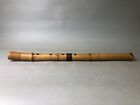 Y7857 Shakuhachi Bamboo Flute Kinko Style Signed Japan Antique Music Instrument
