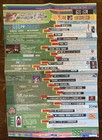 Vintage 1990s Mtv Music Television Taiwan Newsletter Poster Rare Promotional