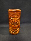 Hawaiian Smiling Tiki Mug Polynesian Barware   12 Oz