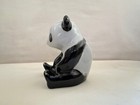 Vintage Porcelain Panda Bear Figurine Ling China Cute