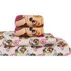 Paw Patrol Skye 4 Pc Kids Bed Sheet Set - Reversible Comforter Twin Bed In Bag