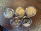 1985 86 87 88 89 Bermuda Commemorative Dollar Coins 