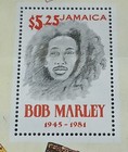 Bob Marley 1945-1981  15 Number Stamps In Excellant Condition