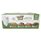 3 Pack Purina Fancy Feast Gourmet Naturals Pate Wet Cat Food 3oz 12ct  36 Total 