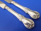 2 - Towle Old Master Sterling Handle Flatware 9 5 8  French Hollow Dinner Knives