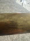 Antique Brass Telescope Spyglass Engraved    doland London    Vintage