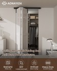 6ft Ceiling Mount Box Rail Bifold Sliding Barn Door Hardware Heavy Duty Track