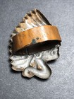Early Indian Chief Neckerchief Slide  Eagle Scout  Oa   Boy Scout
