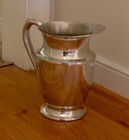  vintage Empire Pewter 8 1 4 Inch Tavern Water Pitcher Pedestal Base 
