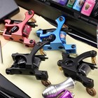 Complete Tattoo Kit 4 Pro Machine Guns 7 Inks Power Supply Foot Pedal Needles