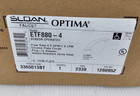 Sloan Optima Faucet Etf880-4 Sensor Operated  Chrome plug In Adapter New