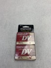 Lot Of 2 Maxell Mini Dv 60min Digital Video Cassette