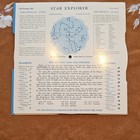 Star Explorer Circular Celestial Star Chart Map  17th Printing  1981 