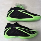 New Adidas Basketball Anthony Edwards 2 Black Lime Burst Green Men Shoes Jr1572