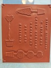 Stampin  Up  Rubber Stamp Set          vertical Greetings  Stamp New