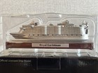Royal Caribbean Harmony Of The Seas Pewter Cruise Ship Model Official New Sealed