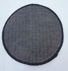 Vintage Over Kiss Rock And Roll Round Woven Patch 3 5 
