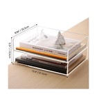 Sanrui Acrylic Desk Organizer Stackable Paper Tray  Letter Size    Fast Usa Ship