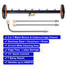 Pressure Power Washer Undercarriage Under Car Cleaner 24  4000 Psi Water Broom